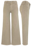 Meg High Rise Wide Leg with Side Panel