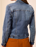 Classic Denim Jacket with Pockets