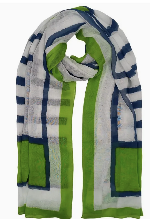 Lines/Square Scarf