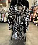 Graphic Circle Skirt Shirt Dress