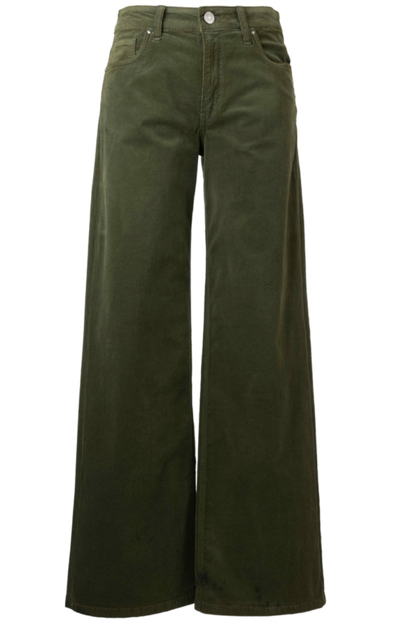 Jean Hi Rise Wide Leg Clean Hem