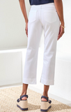 Five Pocket Pull On Kick Flare Capri