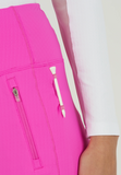 Solid Straight Skort