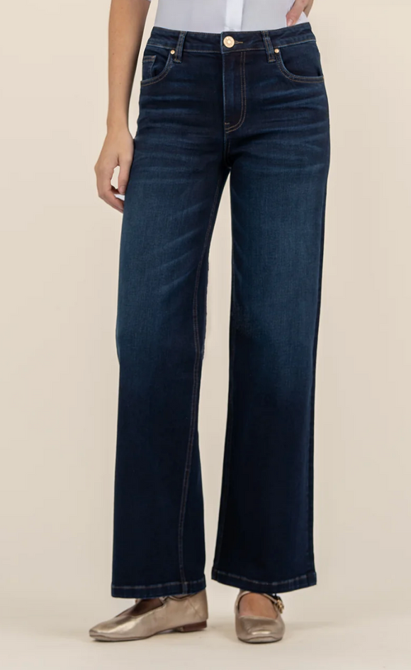 High Rise Wide Leg Jean