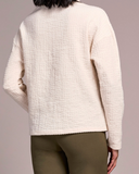 Funnel Neck Dolman Top