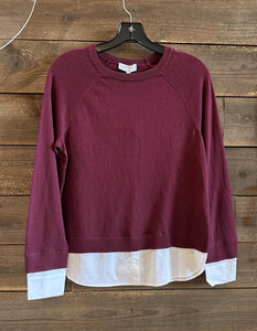 Faux Layered Sweater