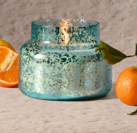 Volcano Aqua Opaline Candle