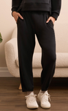 Jogger with Hem Pleats & Pockets