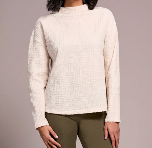 Funnel Neck Dolman Top