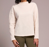 Funnel Neck Dolman Top
