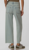 Gwen High Rise Wide Leg Slouchy with Raw Hem