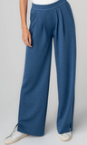 Pull On Pleated Wide Leg