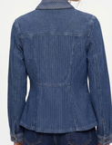 Fit and Flare Trucker Jacket