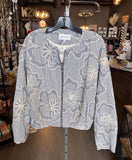 Embroidered Bomber Jacket