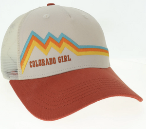 Colorado Girl Mountain Trucker Hat