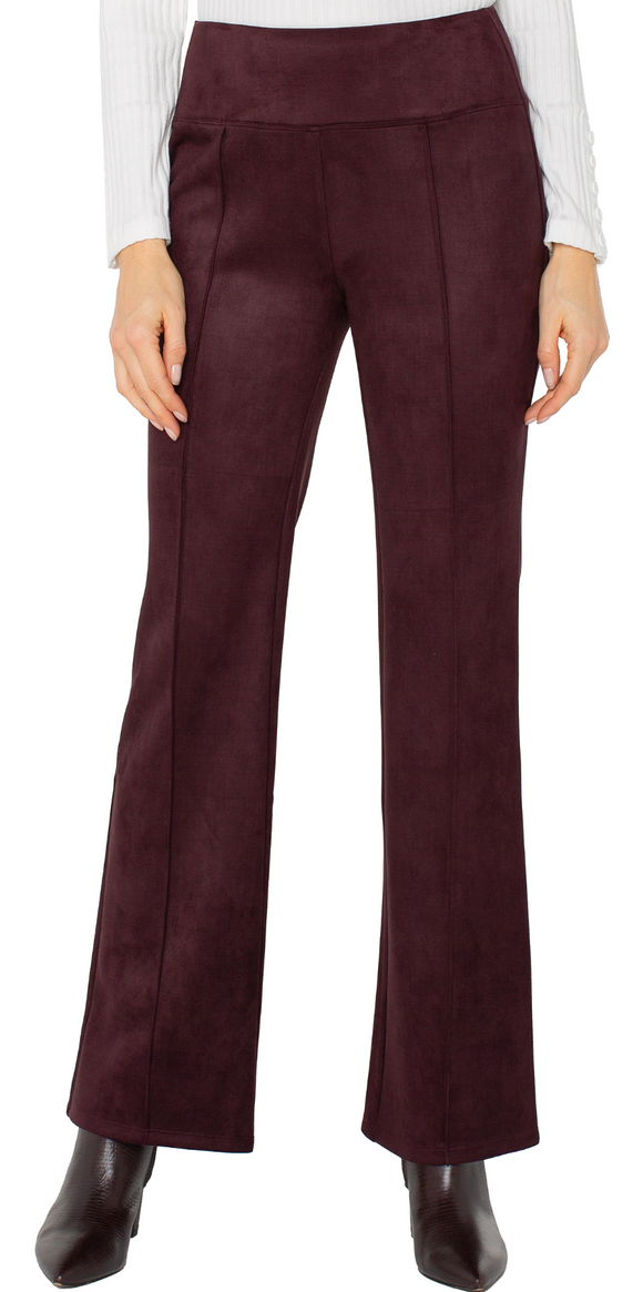 Pearl Full Length Flare Pant with Pintucks