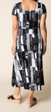Core Travel Brushstroke Swing Dress