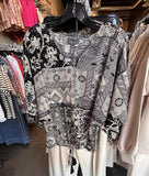 Ipanema Printed Dolman Sleeve Top