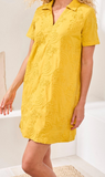 Short Sleeve Tunic Dress
