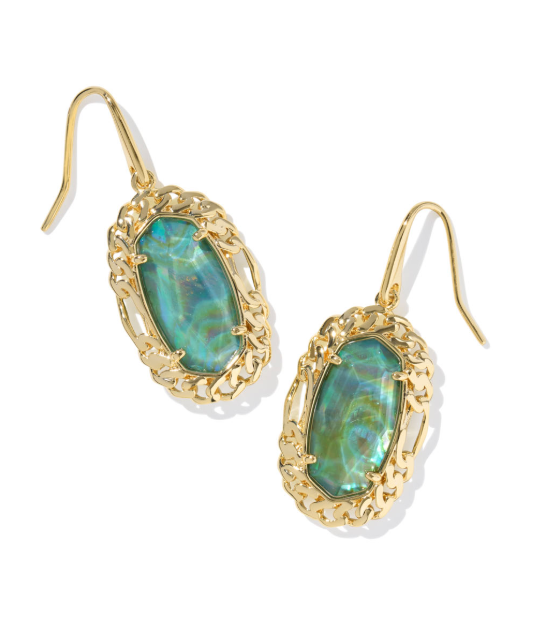 Dani Figaro Frame Drop Earring