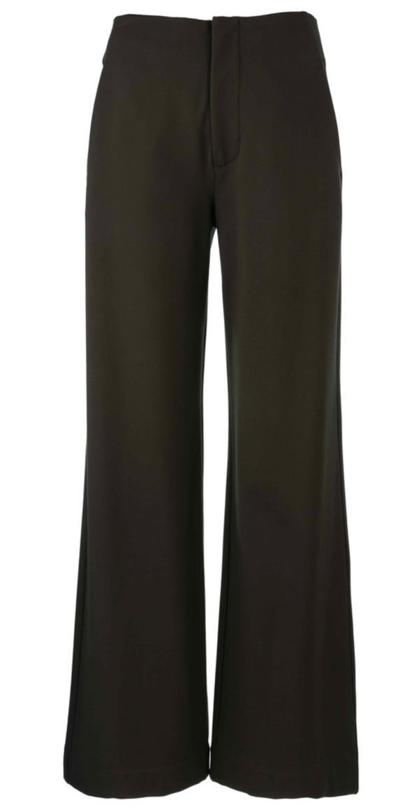 Meg Wide Leg Pant with Trouser Pockets