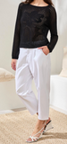 Bell Sleeve Open Stitch Sweater