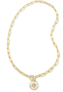 Brielle Medallion Chain Necklace