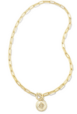 Brielle Medallion Chain Necklace