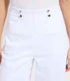 Dion Sailor Crop Palazzo Denim