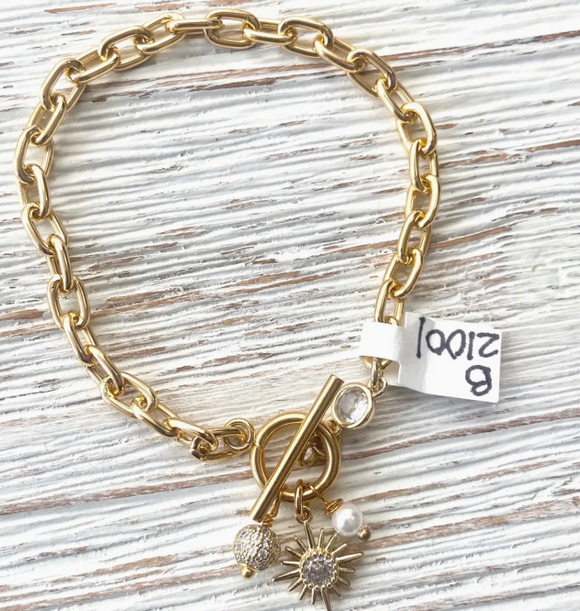 Chunky gold Chain Bracelet